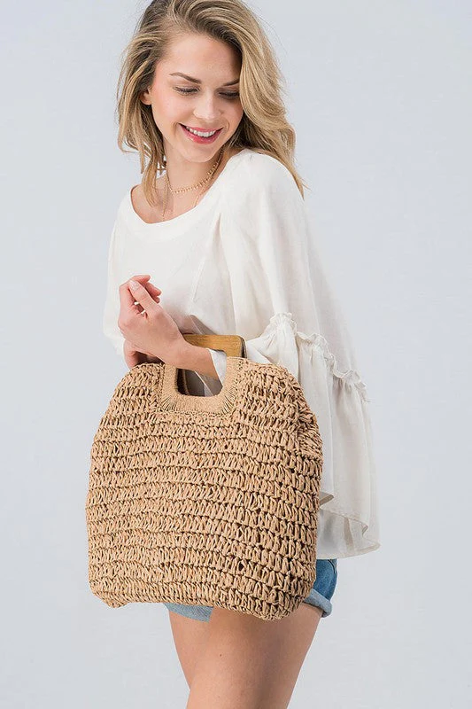 Fauna Handmade Rattan Tote